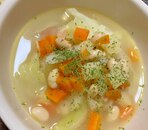 大豆のほっこり野菜スープ